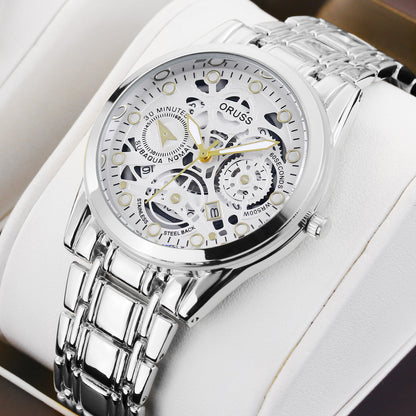 Quartz Watch Automatic Movement Hollow