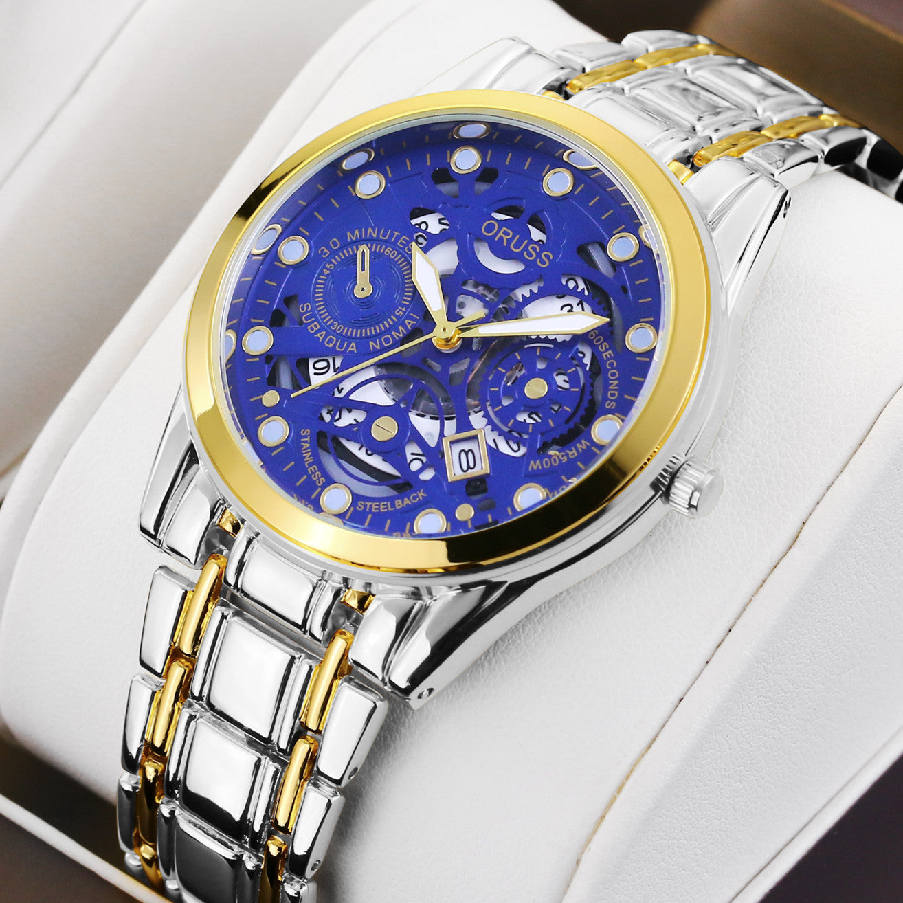 Quartz Watch Automatic Movement Hollow