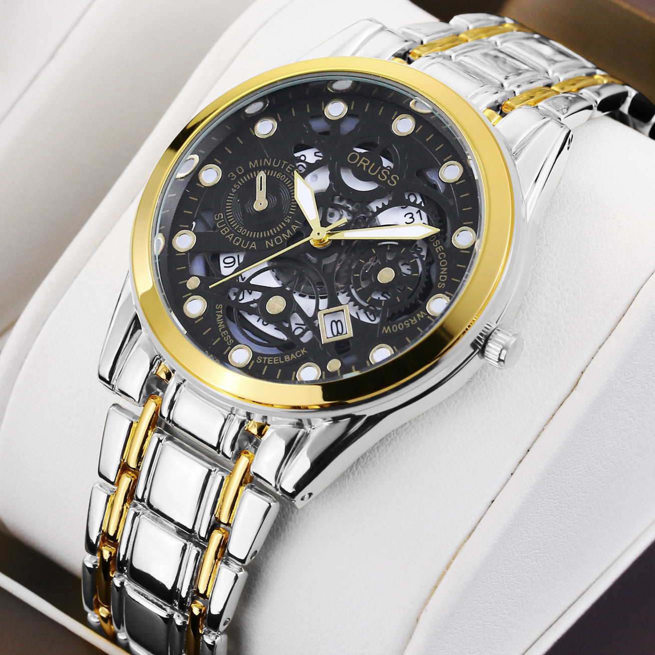 Quartz Watch Automatic Movement Hollow