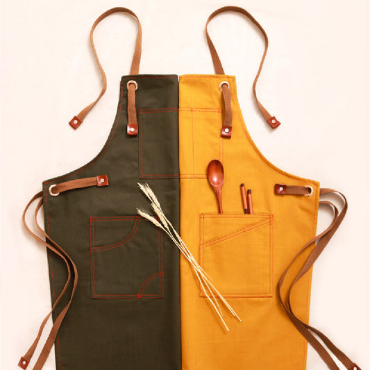 Home Kitchen Fashion Personality Jean Apron