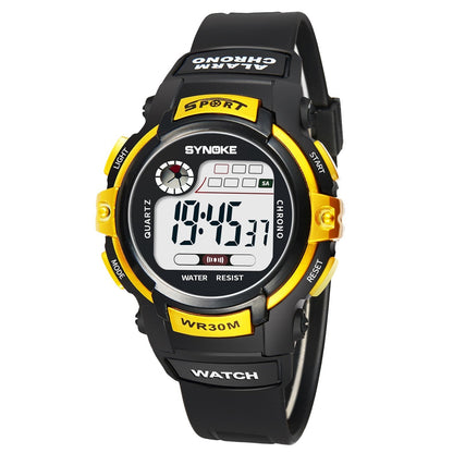 Student Electronic Luminous Waterproof Sports Watch