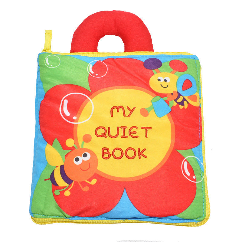 Children's toys torn cloth books