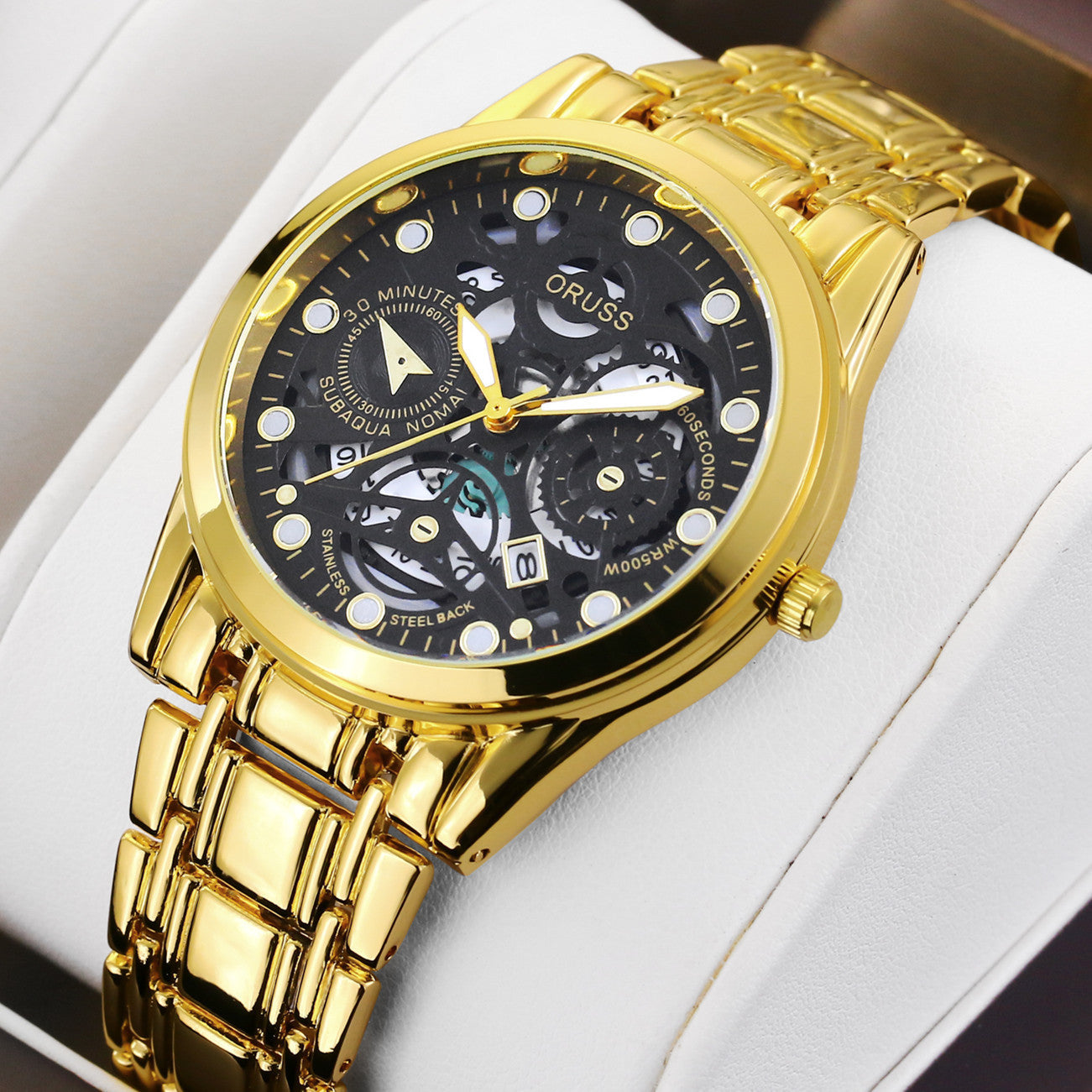 Quartz Watch Automatic Movement Hollow