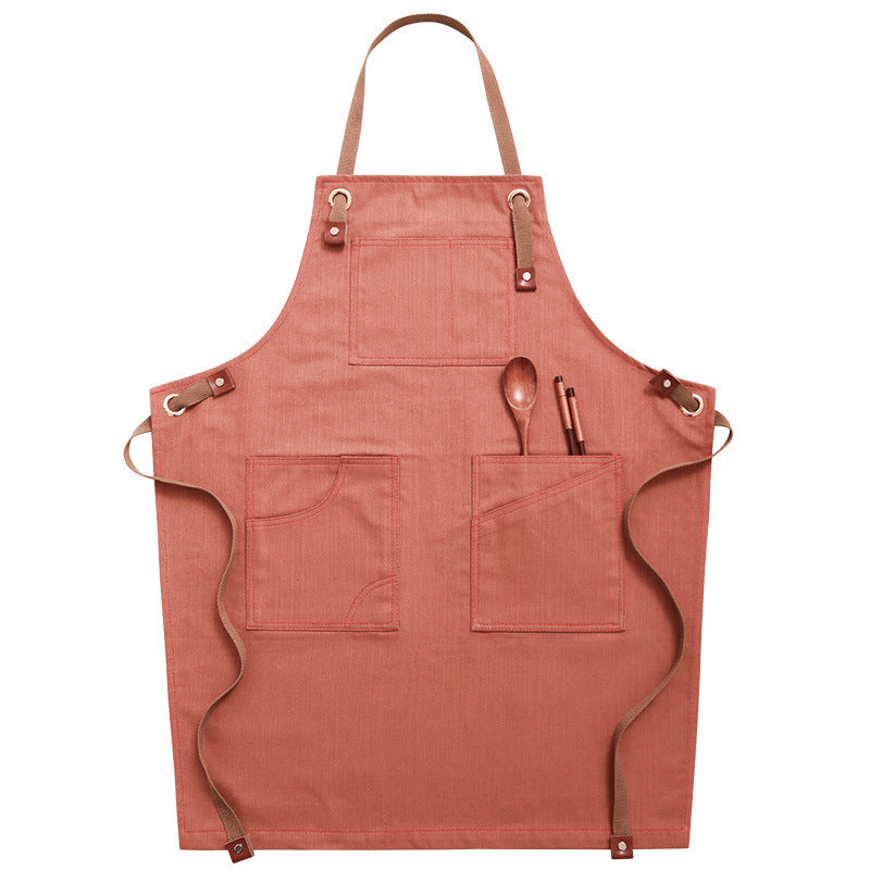 Home Kitchen Fashion Personality Jean Apron