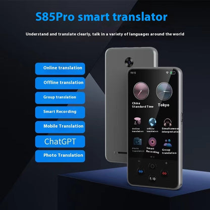 Portable Simultaneous S85 Intelligent Voice Translator