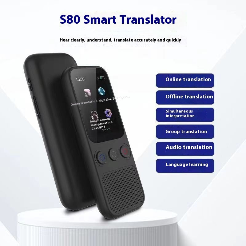 Portable Simultaneous S85 Intelligent Voice Translator