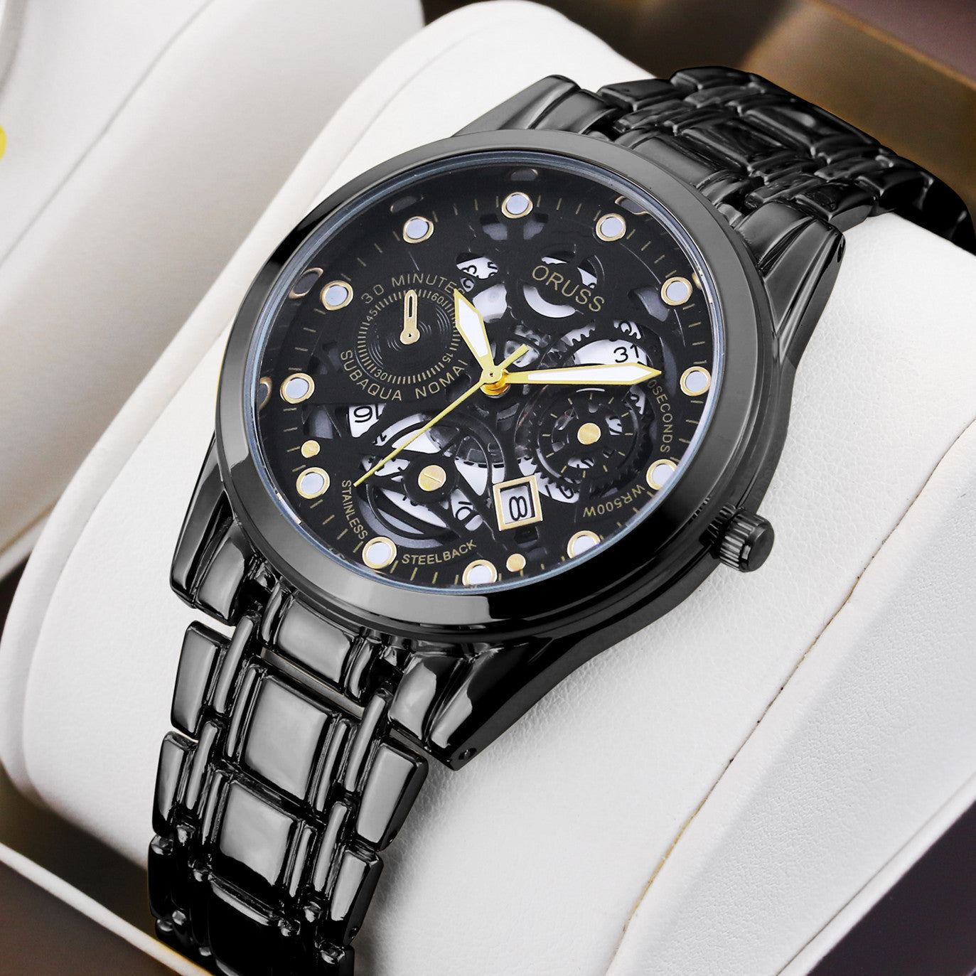 Quartz Watch Automatic Movement Hollow