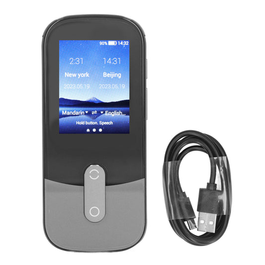 Languages Translator 2.4in TFT Screen 119 Languages Support Offline Photo Translation Handheld High Accuracy for Travel