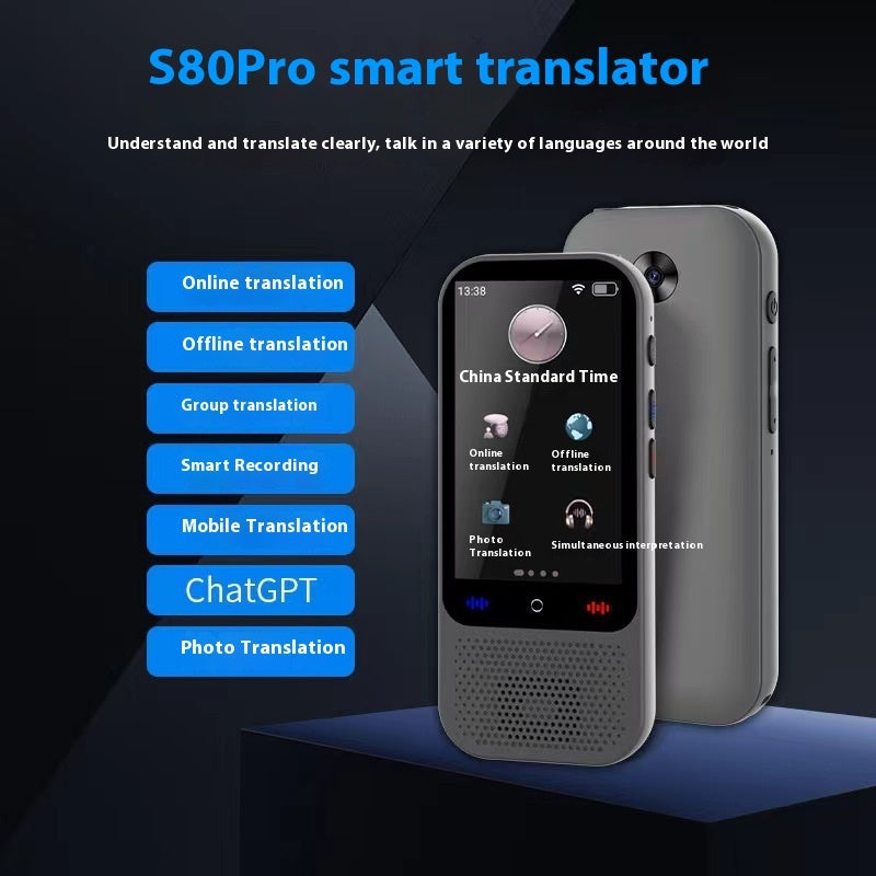 Portable Simultaneous S85 Intelligent Voice Translator