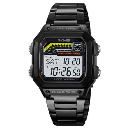 Men's Electronic Watch Luminous Waterproof Multifunctional