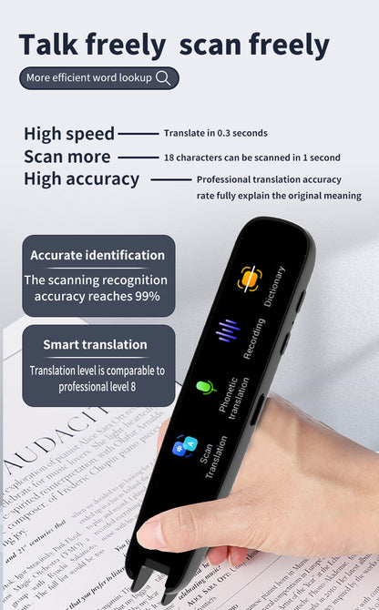 Multi-language Translation Pen WIFI Dictionary Scan