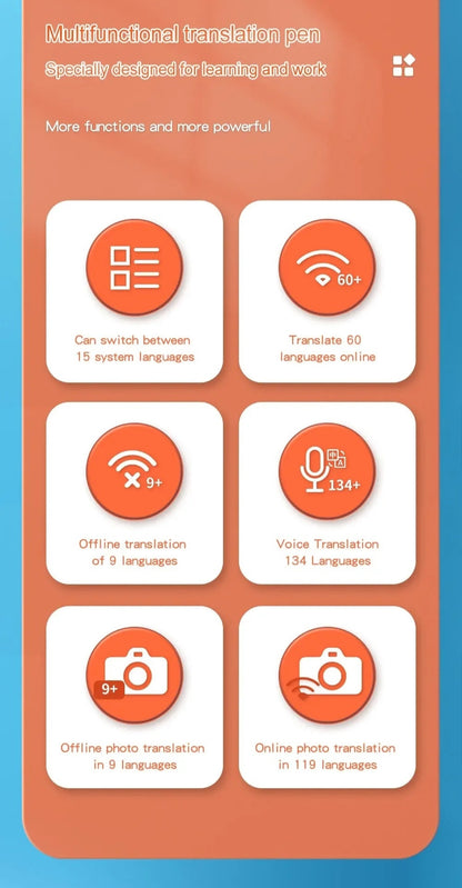 Multi-language Scanning Pen Translating Machine