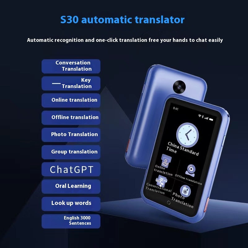 Portable Simultaneous S85 Intelligent Voice Translator